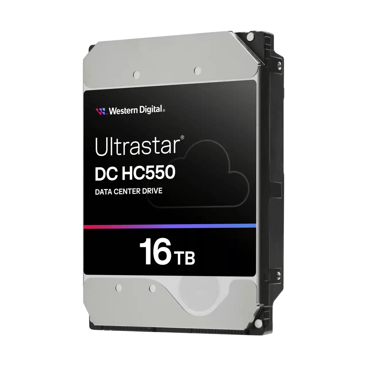 WD Ultrastar Series DC HC550 0F38462 Hard Drive Front View