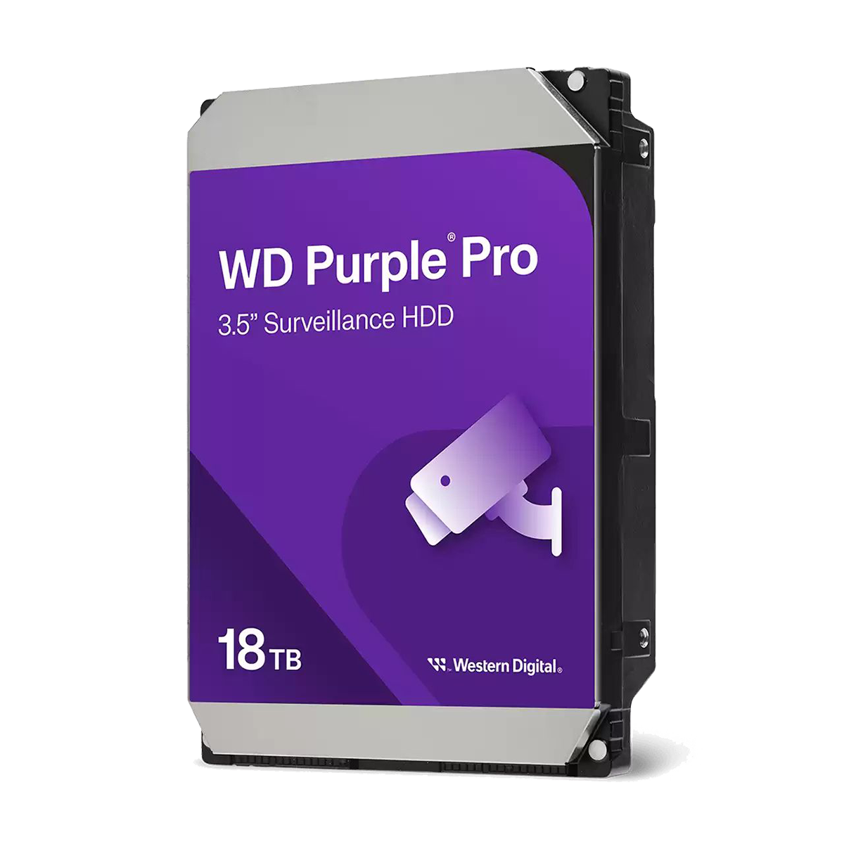 WD Purple Series WD181PURP Hard Drive Front View