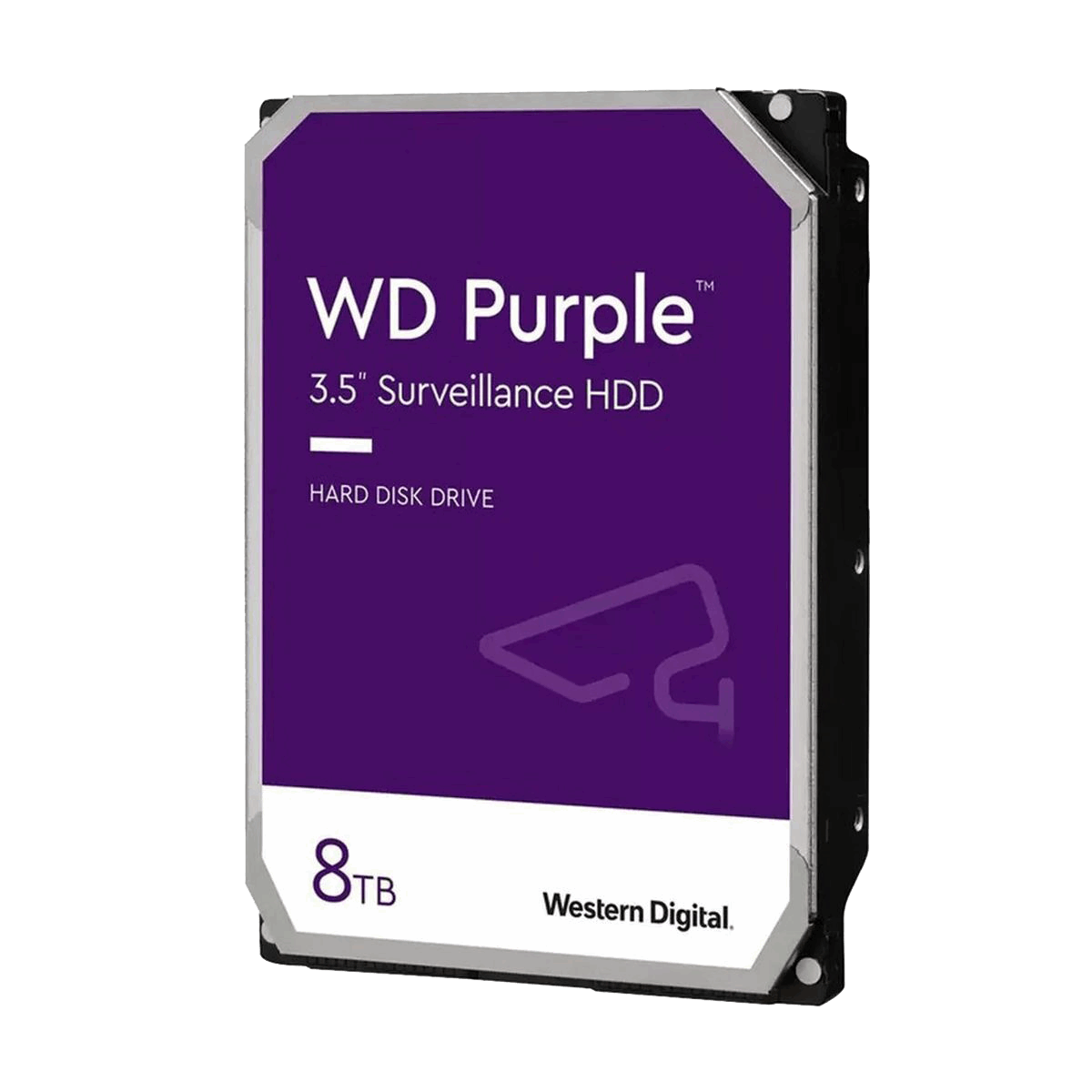 WD Purple Series WD82PURX Hard Drive Front View