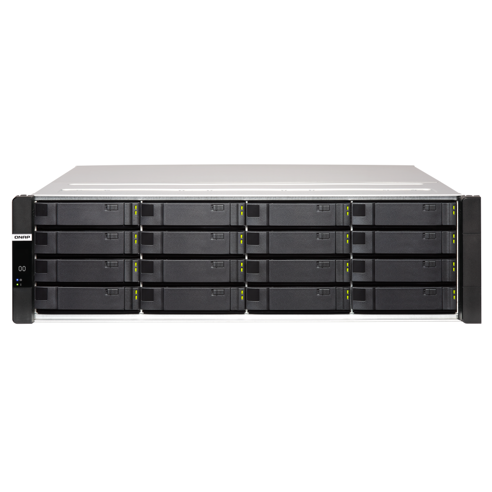 QNAP ES1686DC-2142IT-128G NAS Side View 3