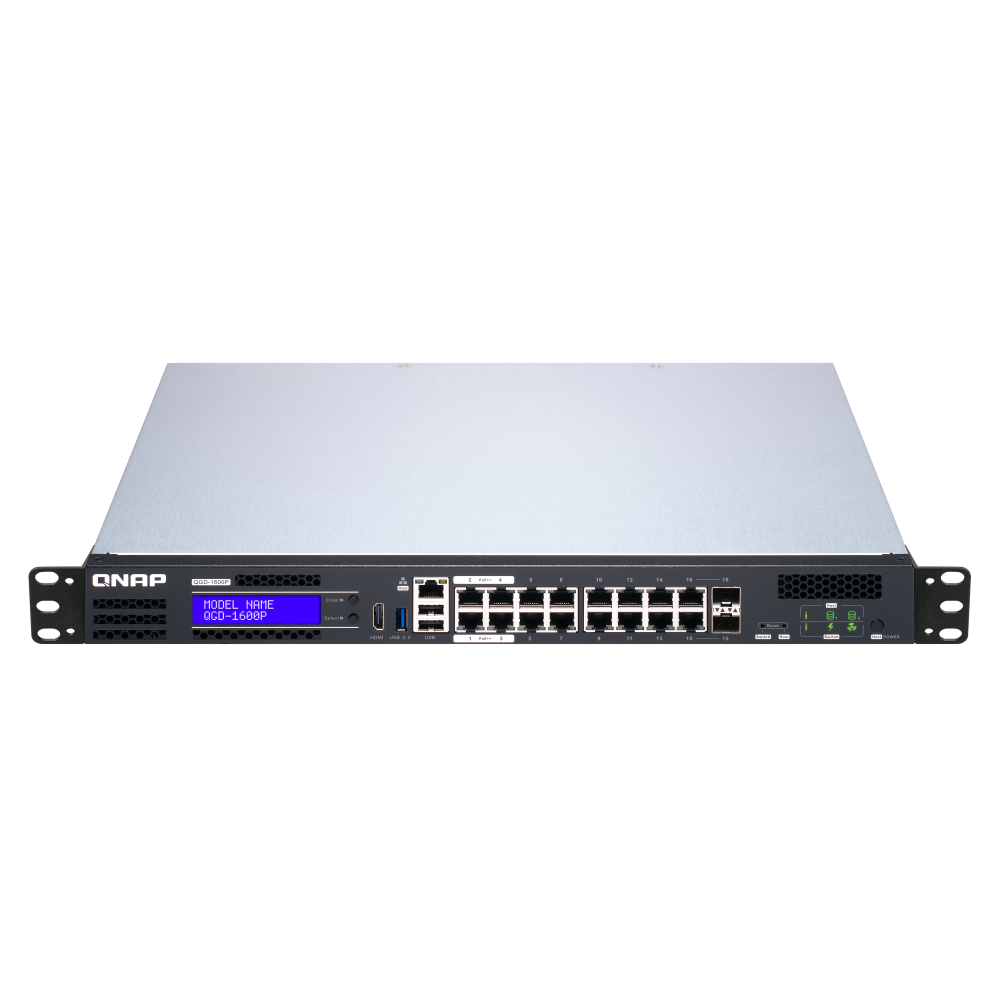 QNAP QGD-1600P Switch Side View 3