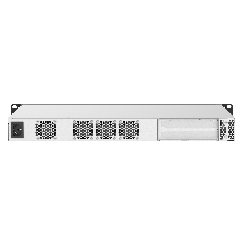 QNAP QGD-1602P-C3558-8G Switch Back View