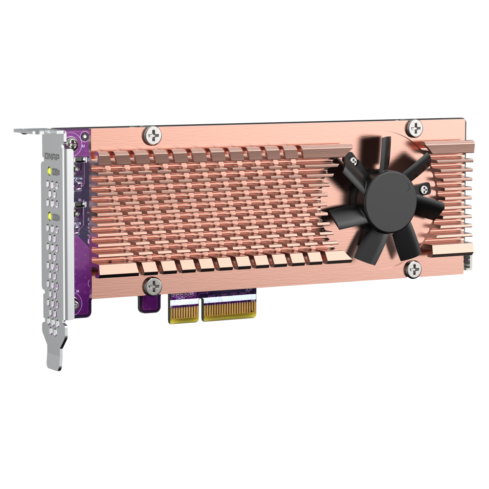 QNAP QM2-2P-244A Expansion Card Front View