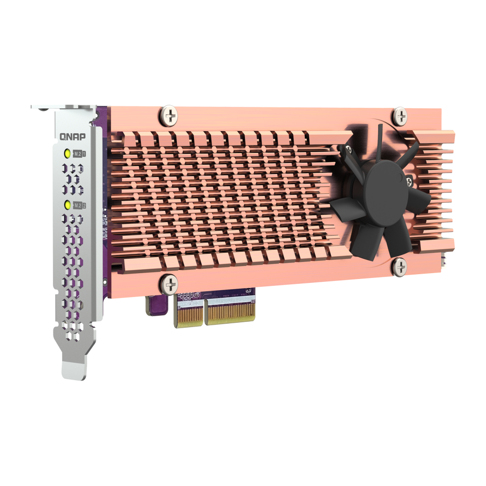 QNAP QM2-2P-344A Expansion Card Front View