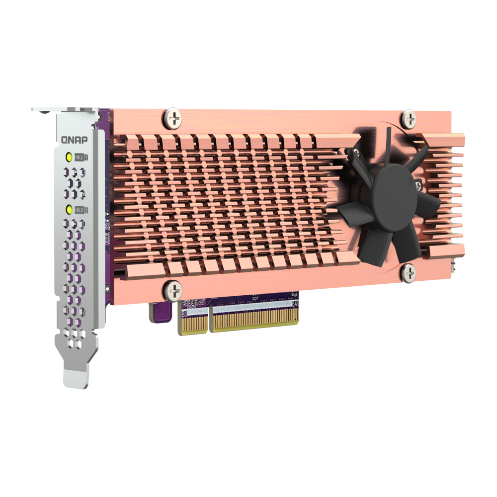 QNAP QM2-2P-384A Expansion Card Front View