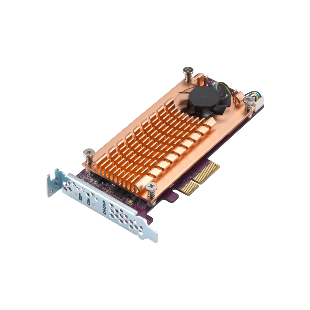 QNAP QM2-2S-220A Expansion Card Side View 4