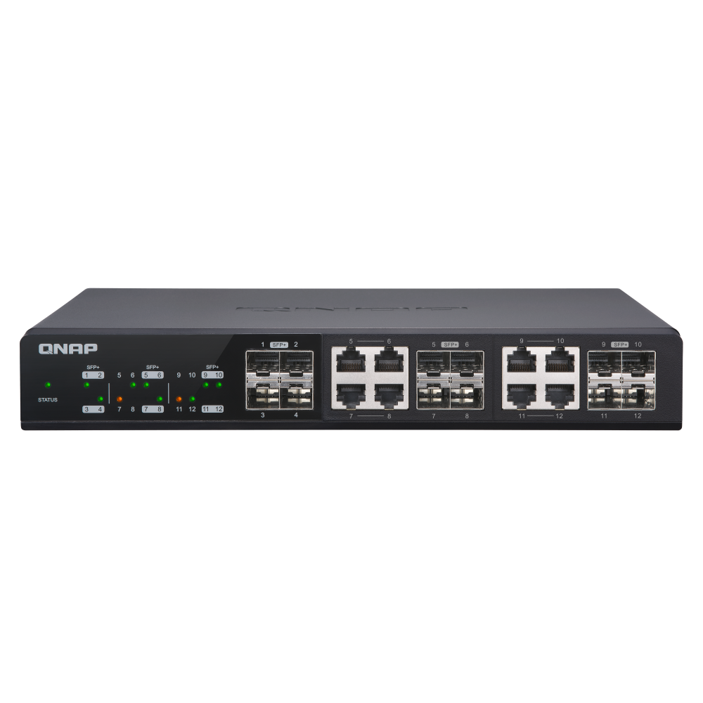 QNAP QSW-M1208-8C Switch Side View 3