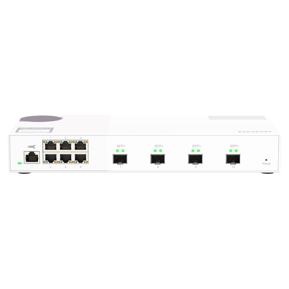 QNAP QSW-M2106-4S Switch Side View 3