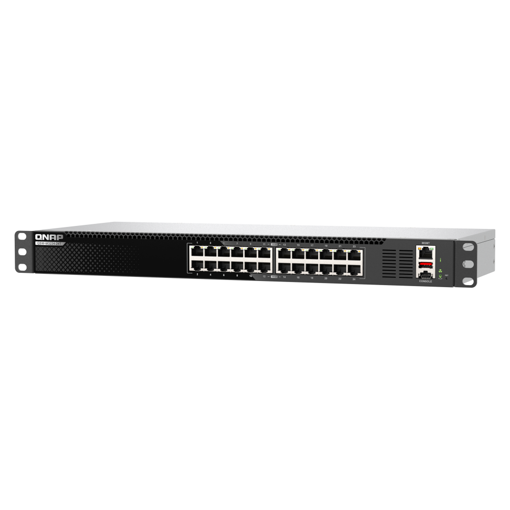 QNAP QSW-M3224-24T Switch Angled Front View