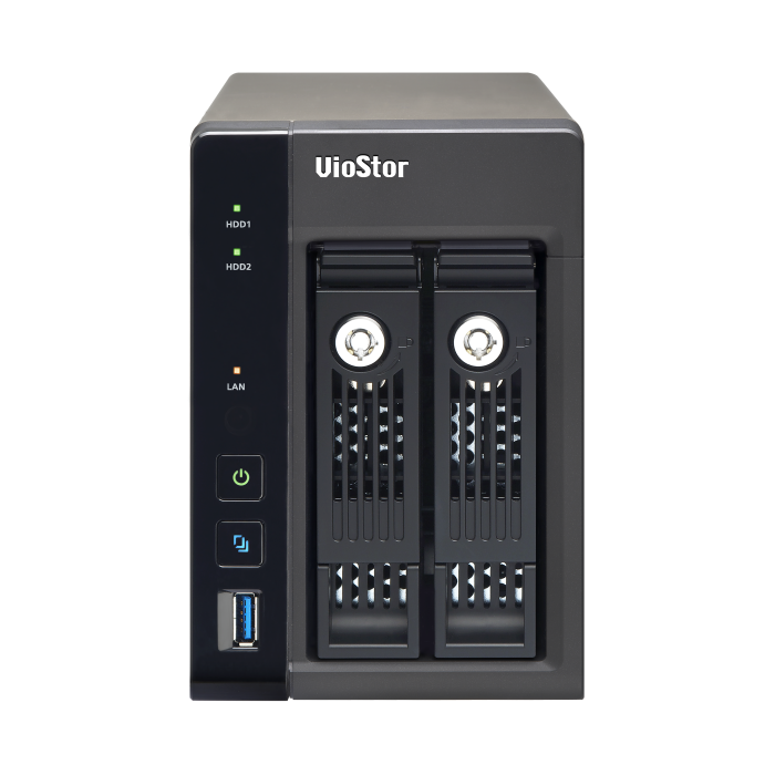 QNAP QVP-21A NVR for Surveillance Side View 3