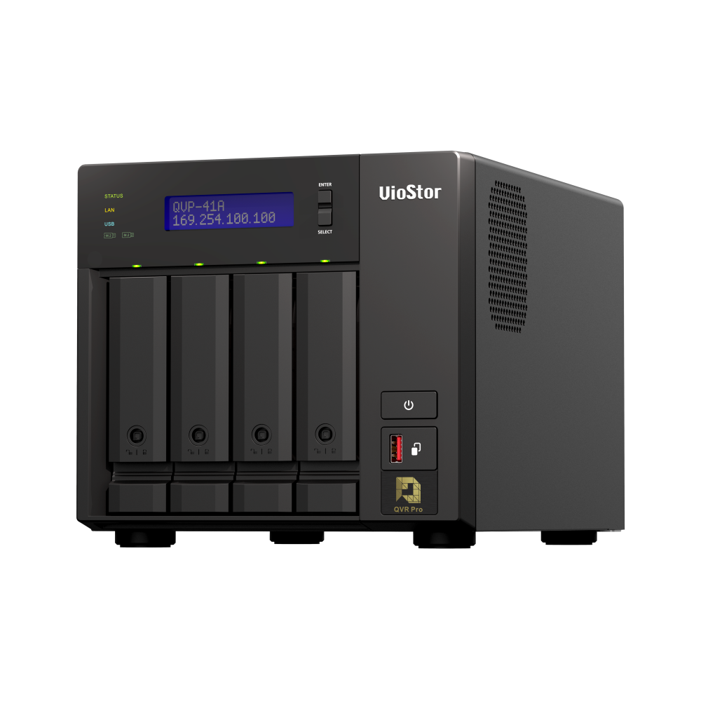 QNAP QVP-41A NVR for Surveillance Front View