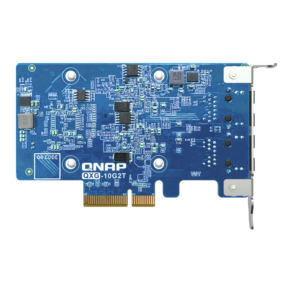 QNAP QXG-10G2T Expansion Card Side View 4