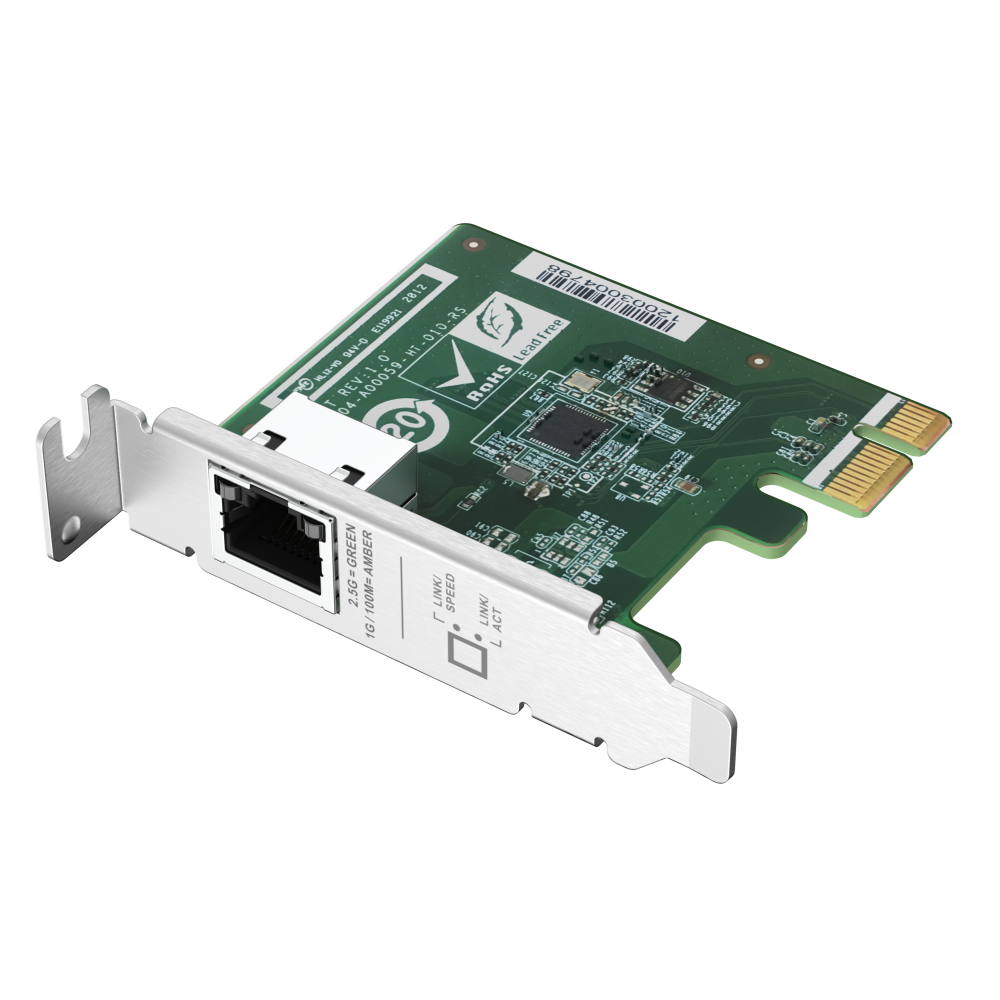 QNAP QXG-2G1T-I225 Expansion Card Side View 3