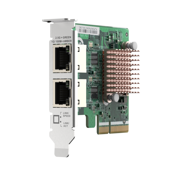 QNAP QXG-2G2T-I225 Expansion Card Front View