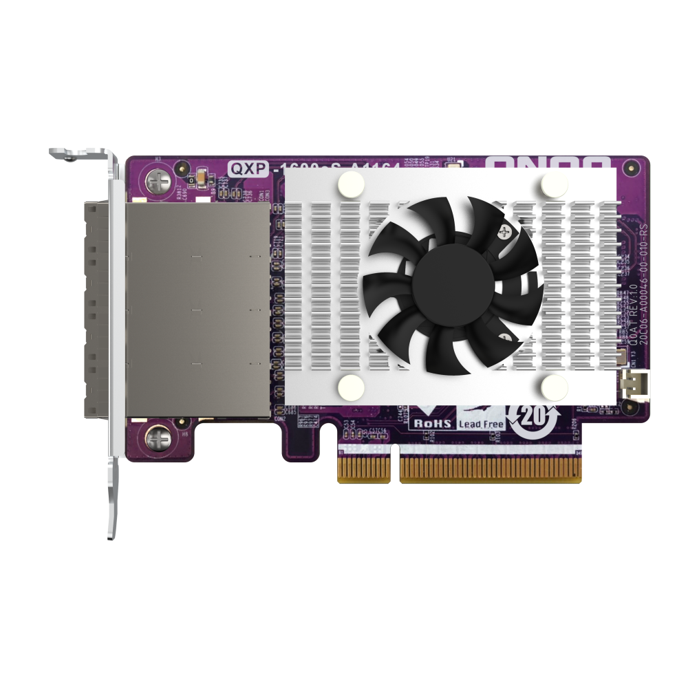 QNAP QXP-1600eS-A1164 Expansion Card Side View 5