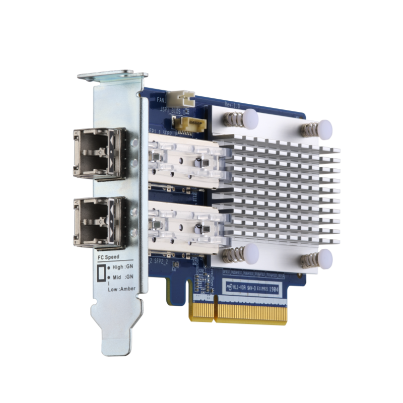 QNAP QXP-16G2FC Expansion Card Front View