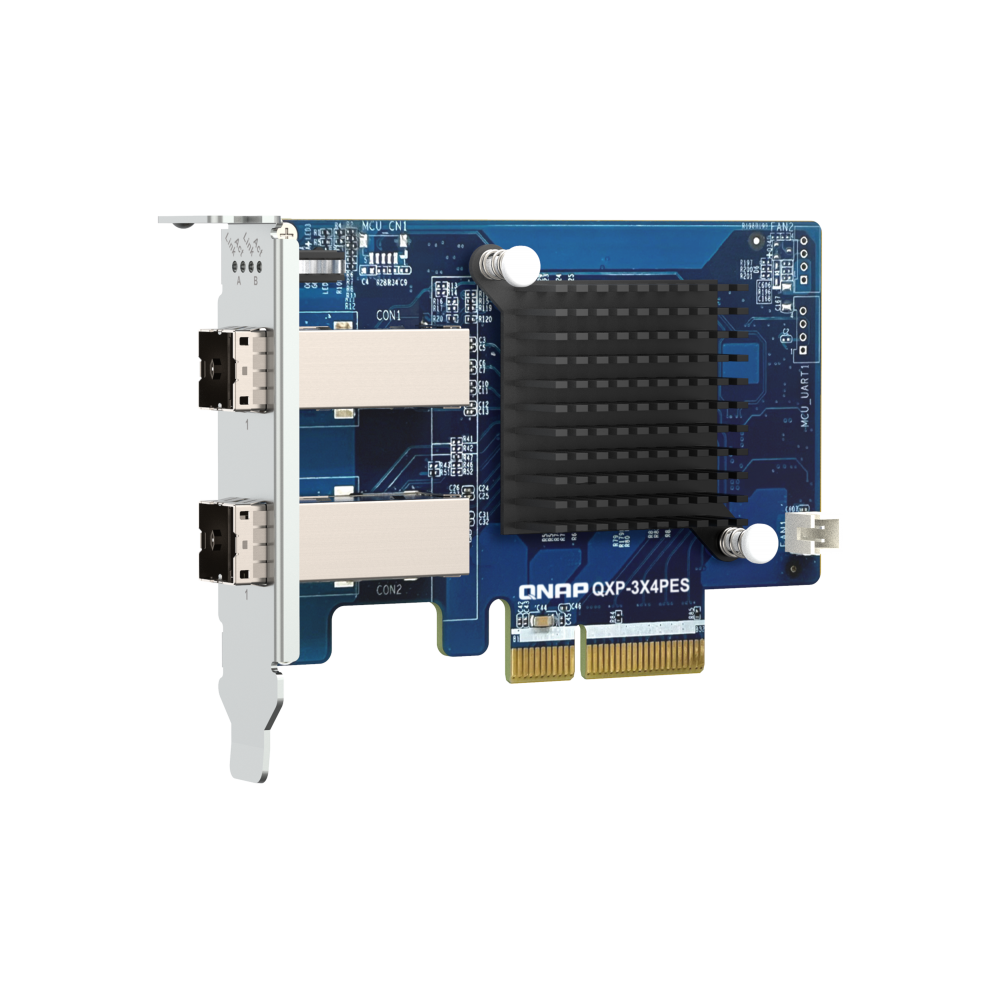 QNAP QXP-3X4PES Expansion Card Front View