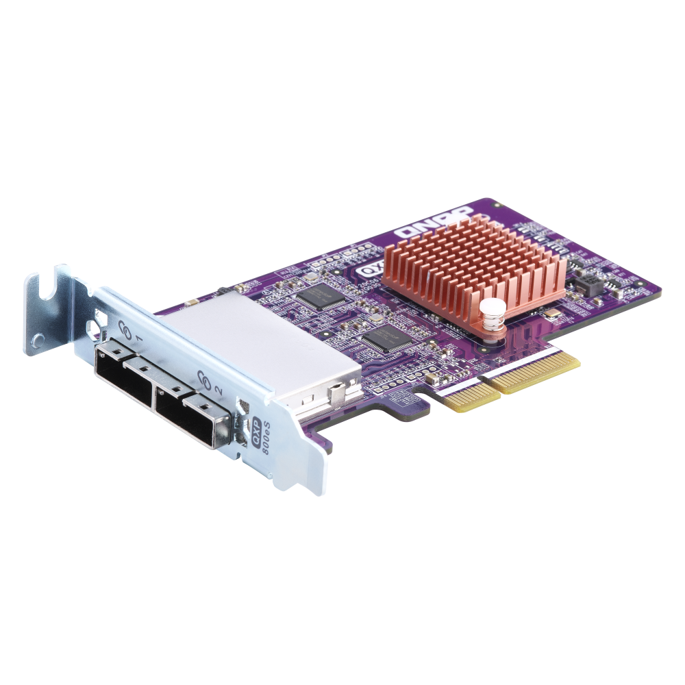QNAP QXP-800eS-A1164 Expansion Card Side View 3