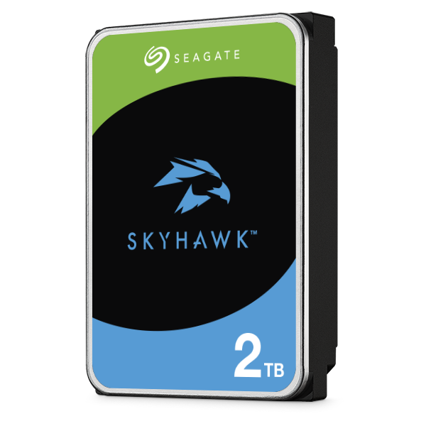 Seagate SkyHawk Series ST2000VX017 Hard Drive Front View