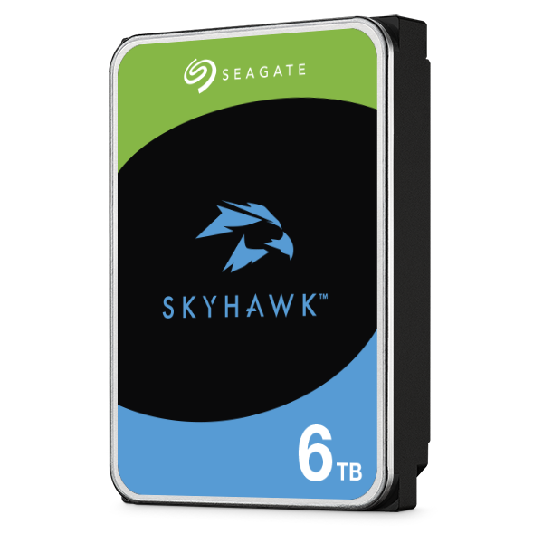 Seagate SkyHawk Series ST6000VX008 Hard Drive Front View