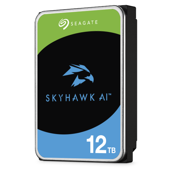 Seagate SkyHawk AI Series ST12000VE001 Hard Drive Front View