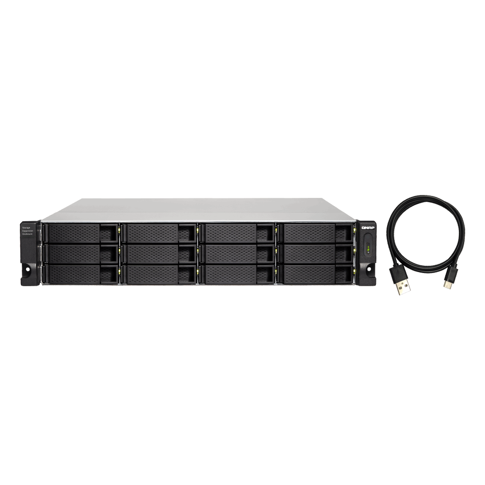 QNAP TL-R1200C-RP Expansion Unit Front View