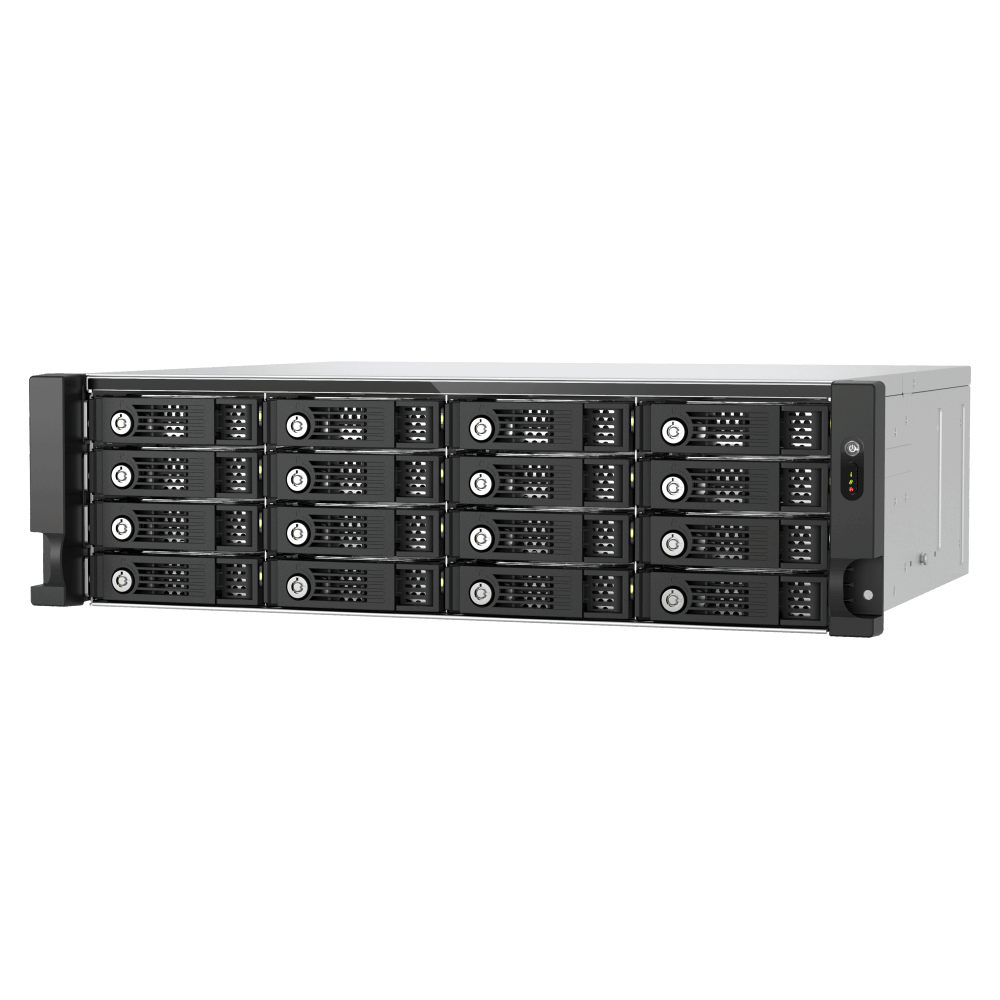 QNAP TL-R1600PES-RP Expansion Unit Front View