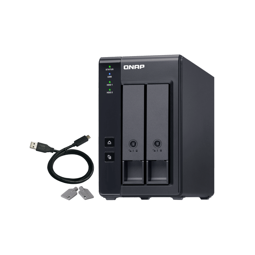 QNAP TR-002 Expansion Unit Front View