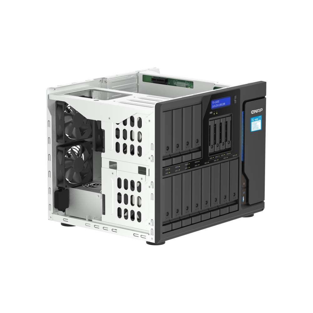 QNAP TS-1655-8G NAS Side View 4
