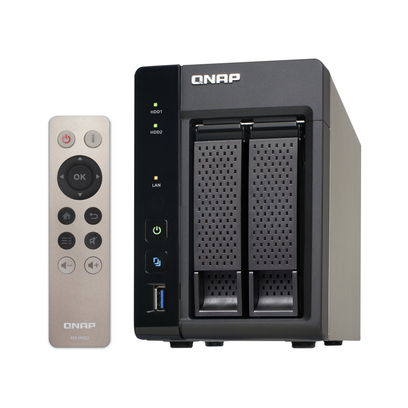 QNAP TS-253A-4G NAS Front View