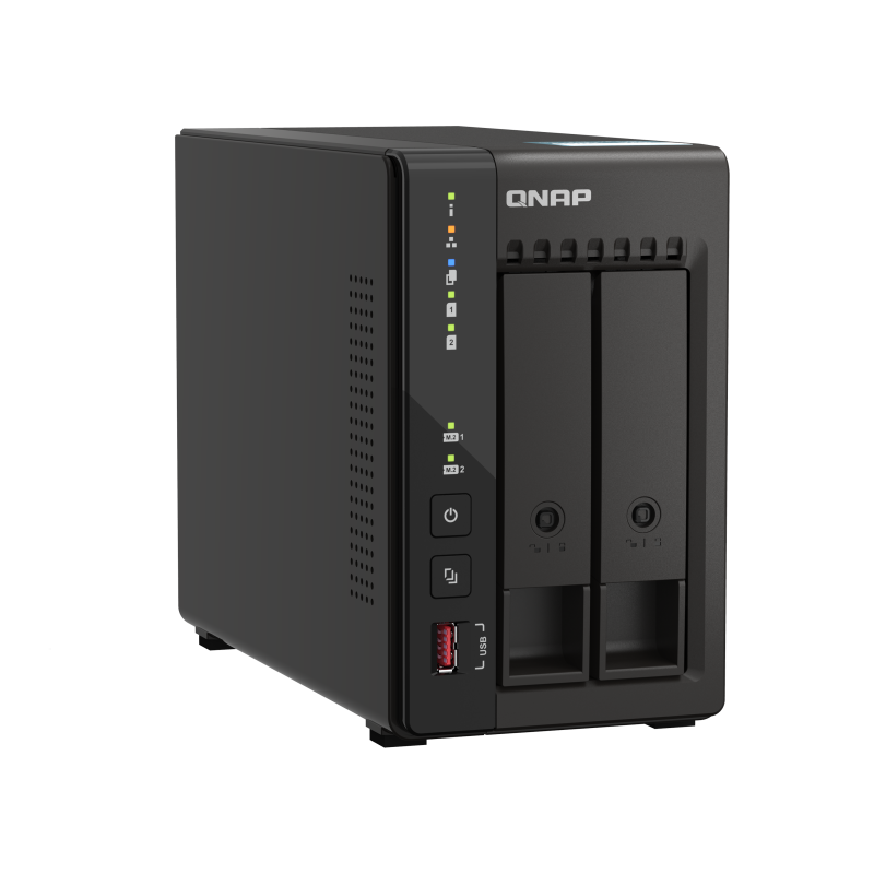 QNAP TS-253E-8G NAS Side View 5