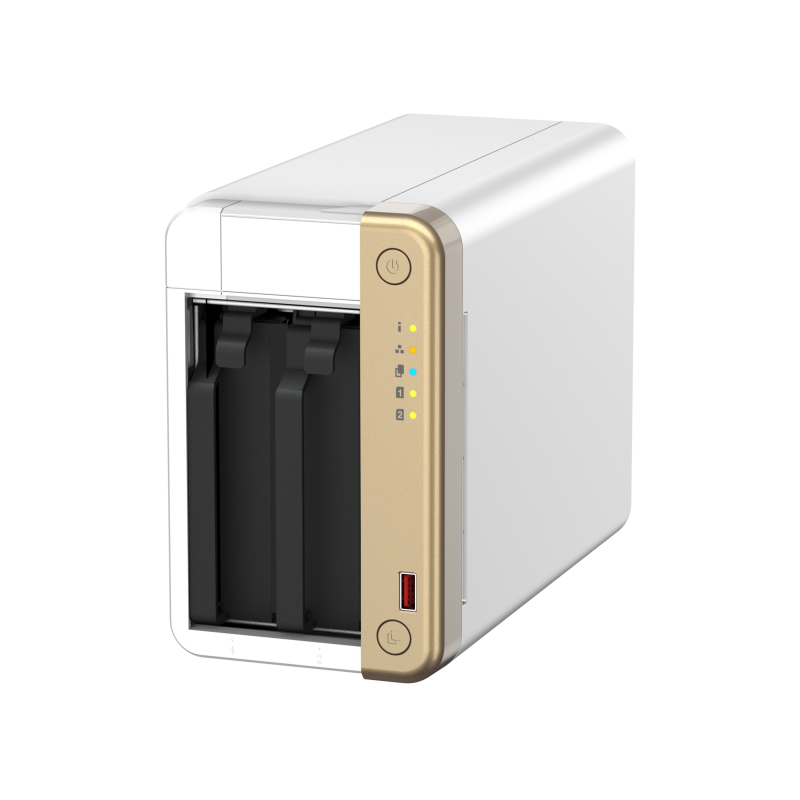 QNAP TS-262-4G NAS Side View 4