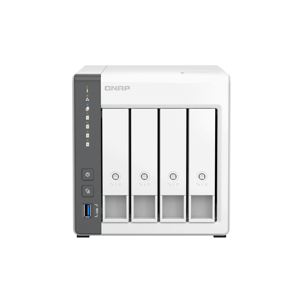 QNAP TS-433-4G NAS Side View 3
