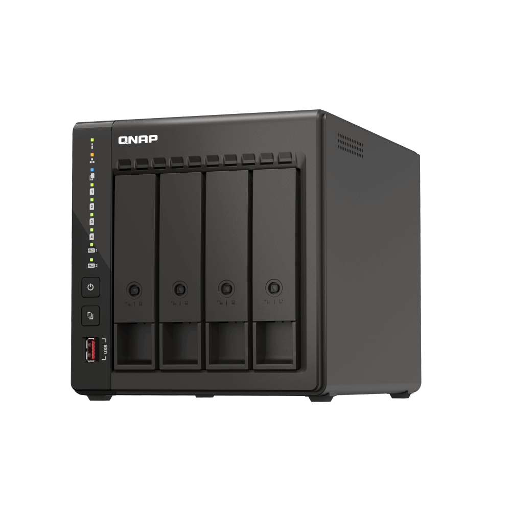 QNAP TS-453E-8G NAS Front View