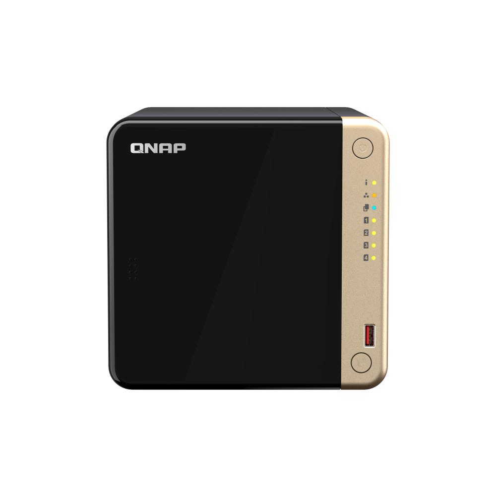 QNAP TS-464-4G NAS Side View 3