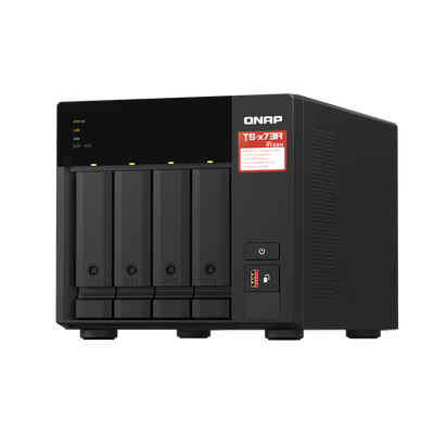 QNAP TS-473A-8G NAS Front View
