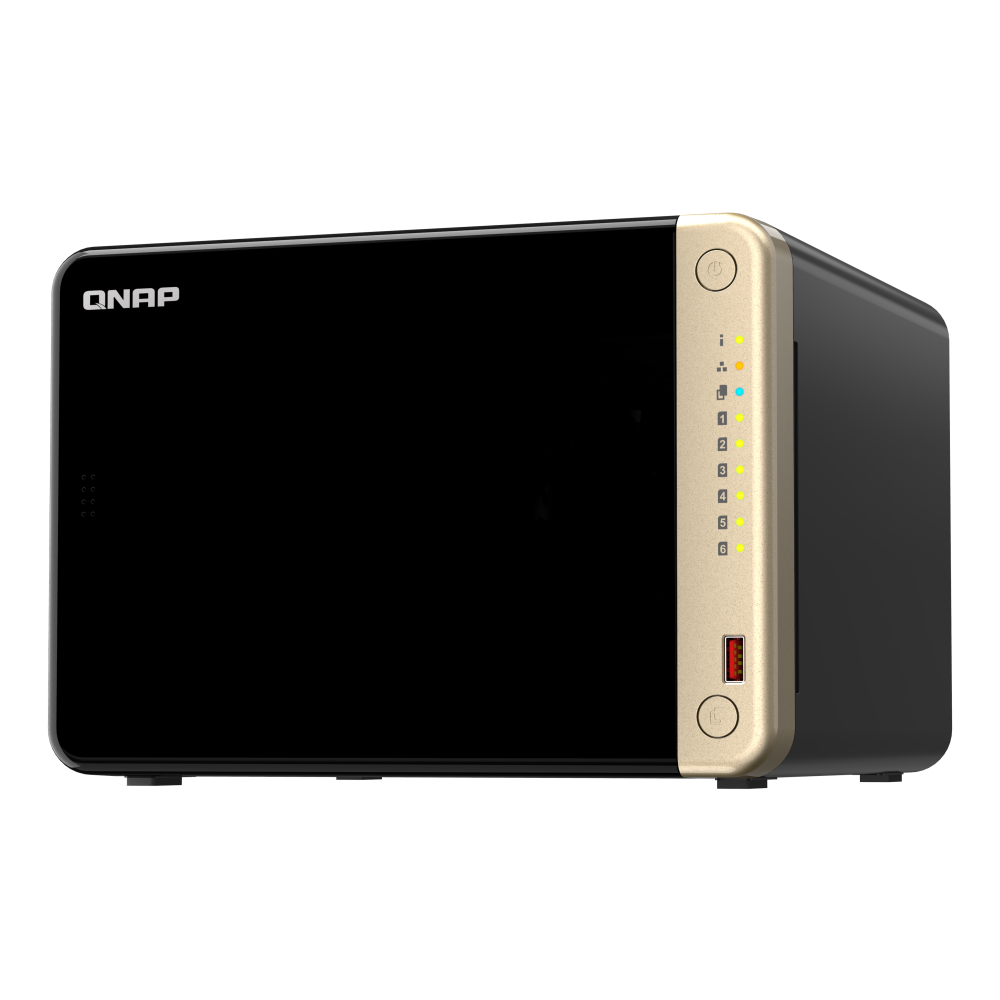 QNAP TS-664-8G NAS Front View