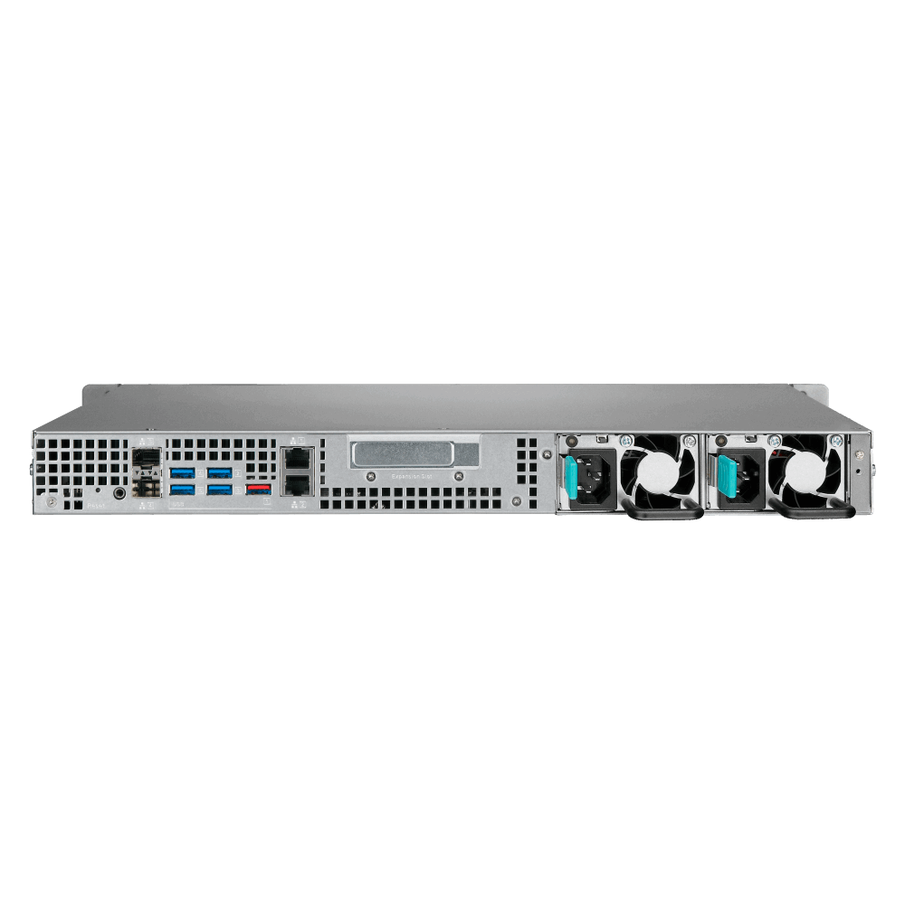 QNAP TS-977XU-RP-3600-8G NAS Back View (I/O ports)