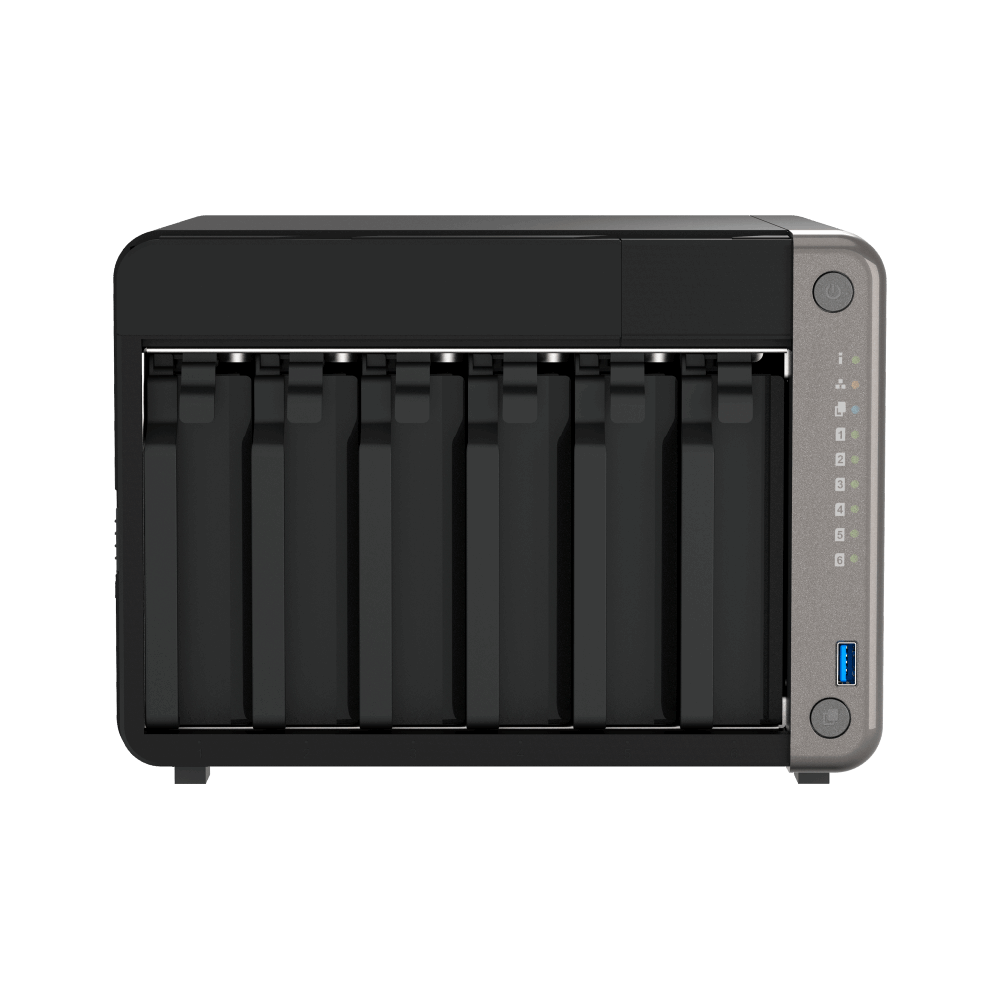 QNAP TS-AI642-8G NAS Side View 4