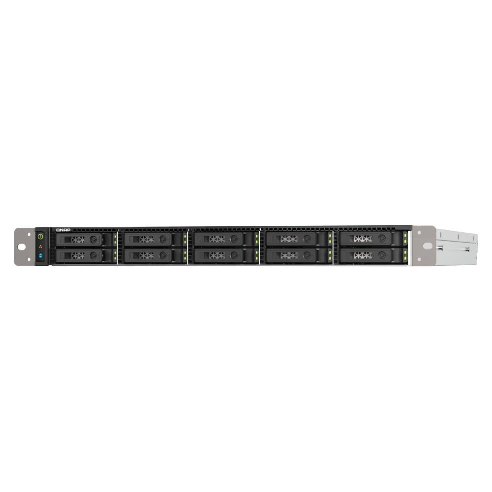 QNAP TS-h1090FU-7302P-256G NAS Front View
