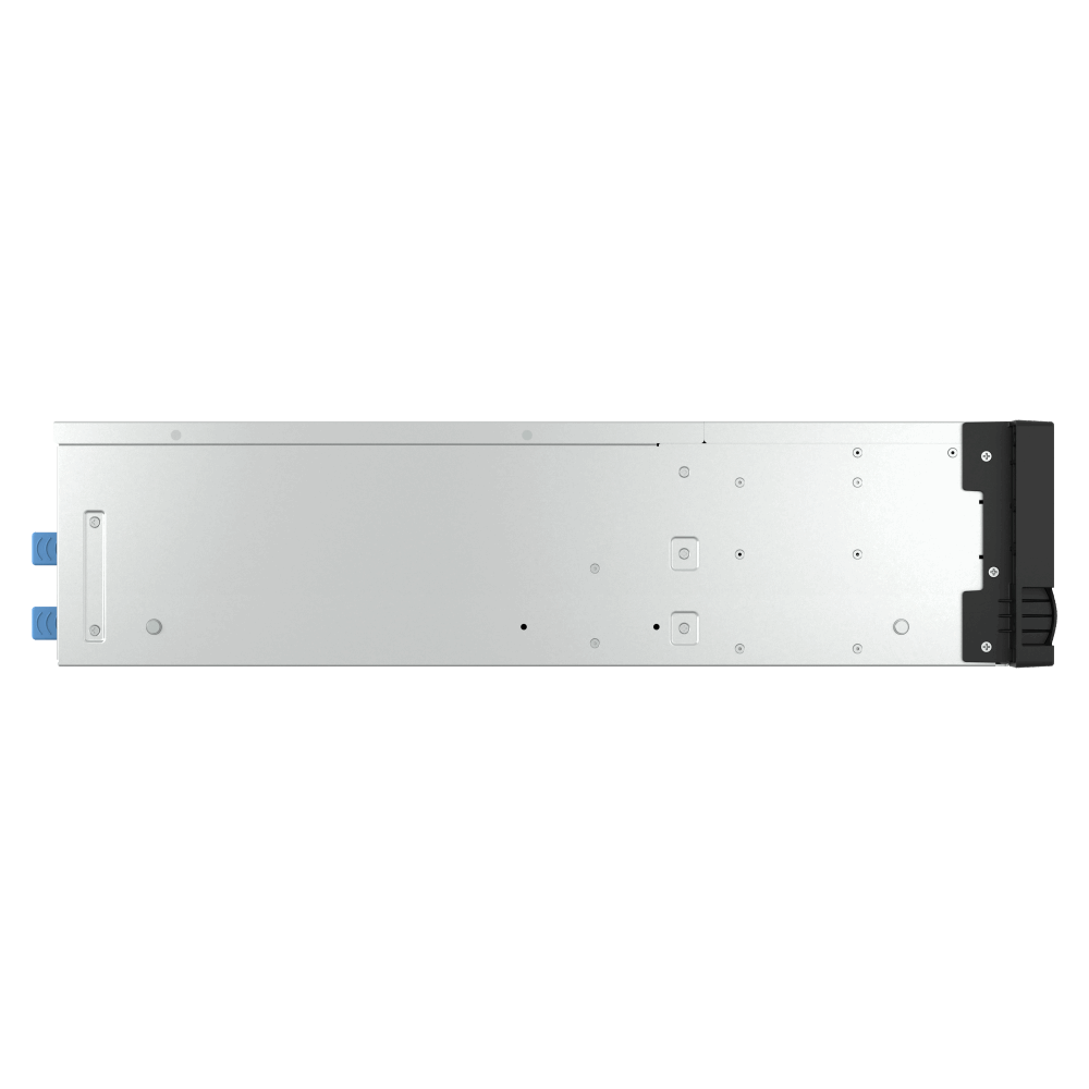 QNAP TS-h1677AXU-RP-R7-32G NAS Side View 4