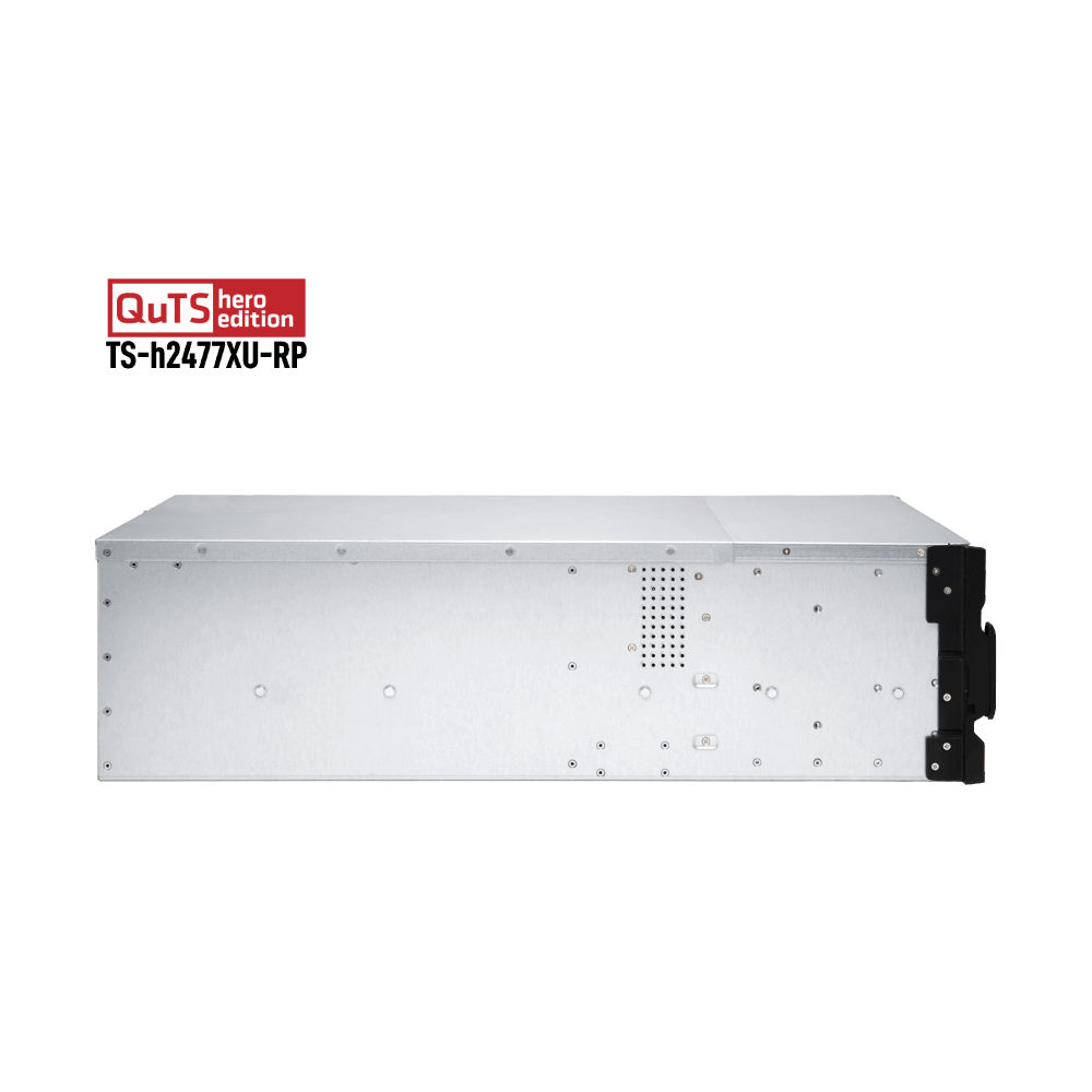 QNAP TS-h2477XU-RP-3700X-32G NAS Side View 4