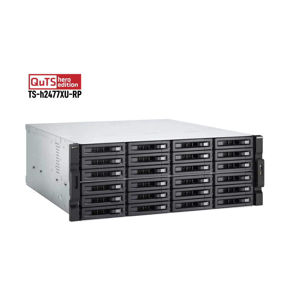 QNAP TS-h2477XU-RP-3700X-32G NAS Side View 5