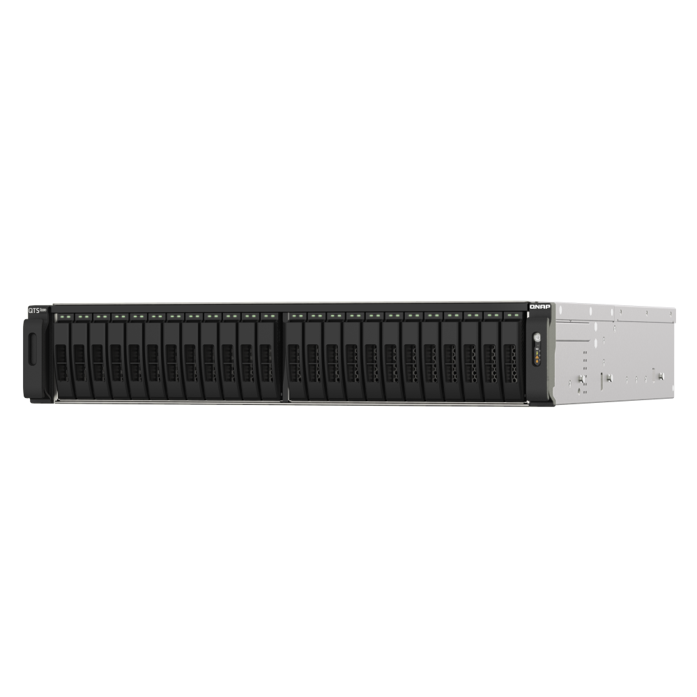 QNAP TS-h2490FU-7302P-256G NAS Front View