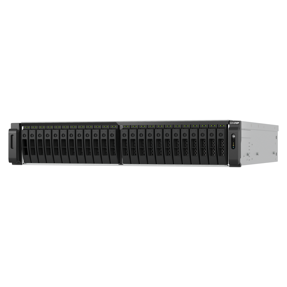 QNAP TS-H3077AFU-R5-32G NAS Front View