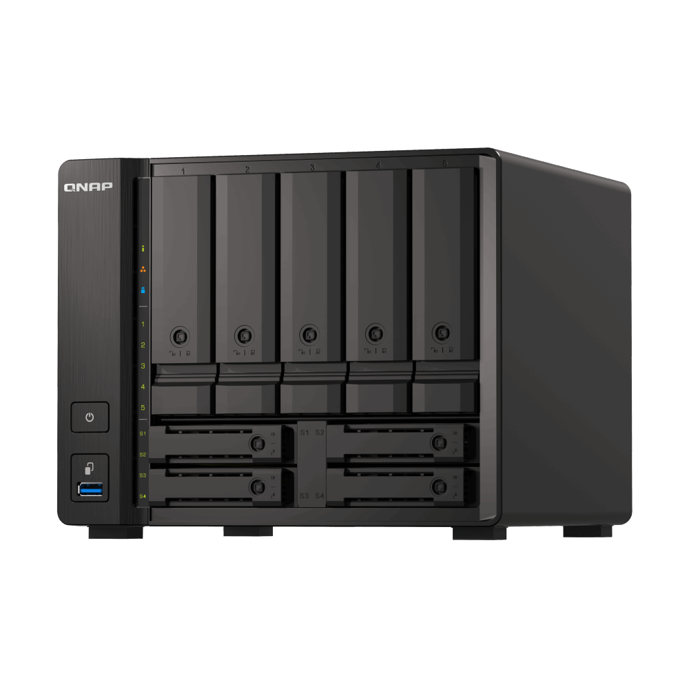 QNAP TS-h973AX-8G NAS Front View