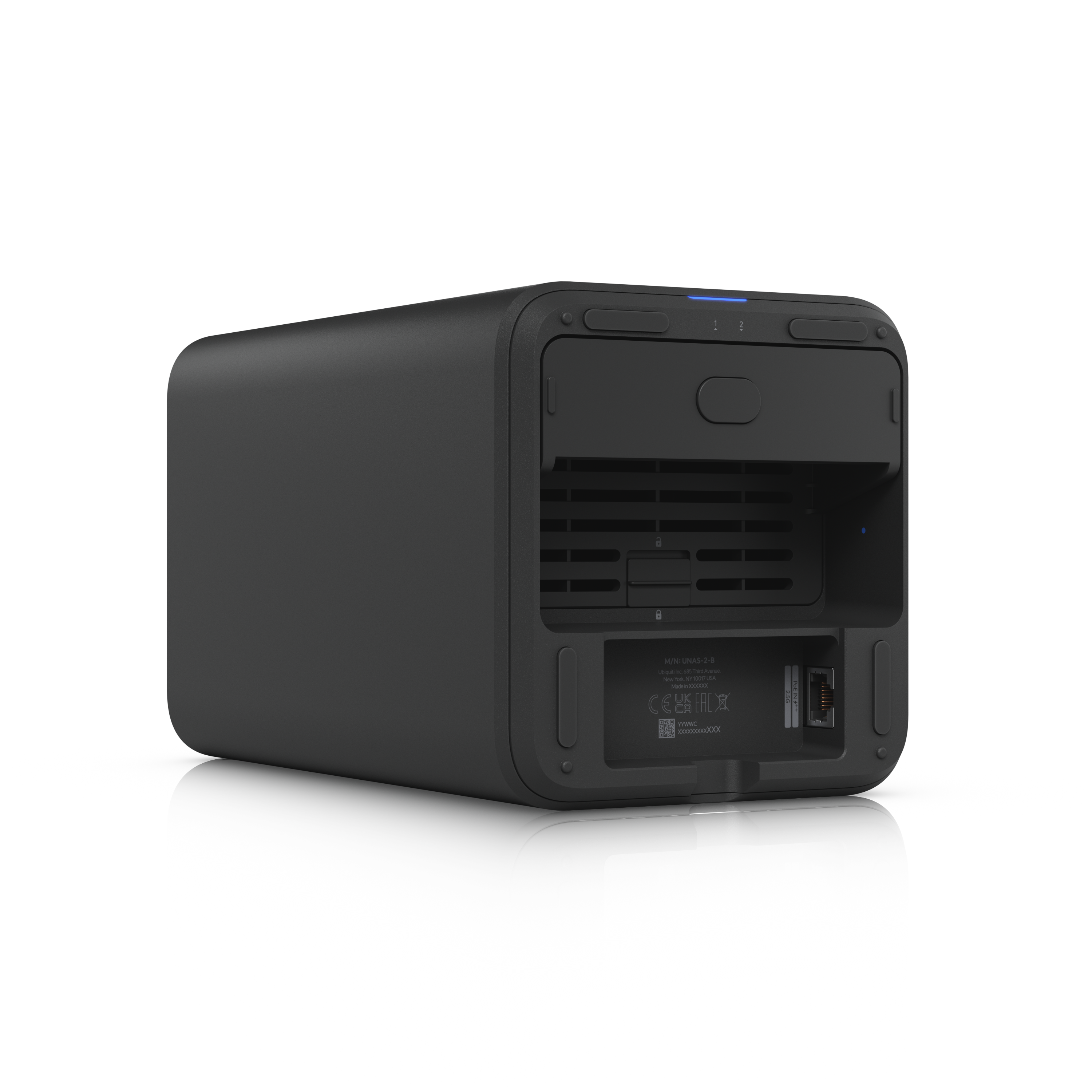 Ubiquiti UNAS-2-B NAS bottom View 2