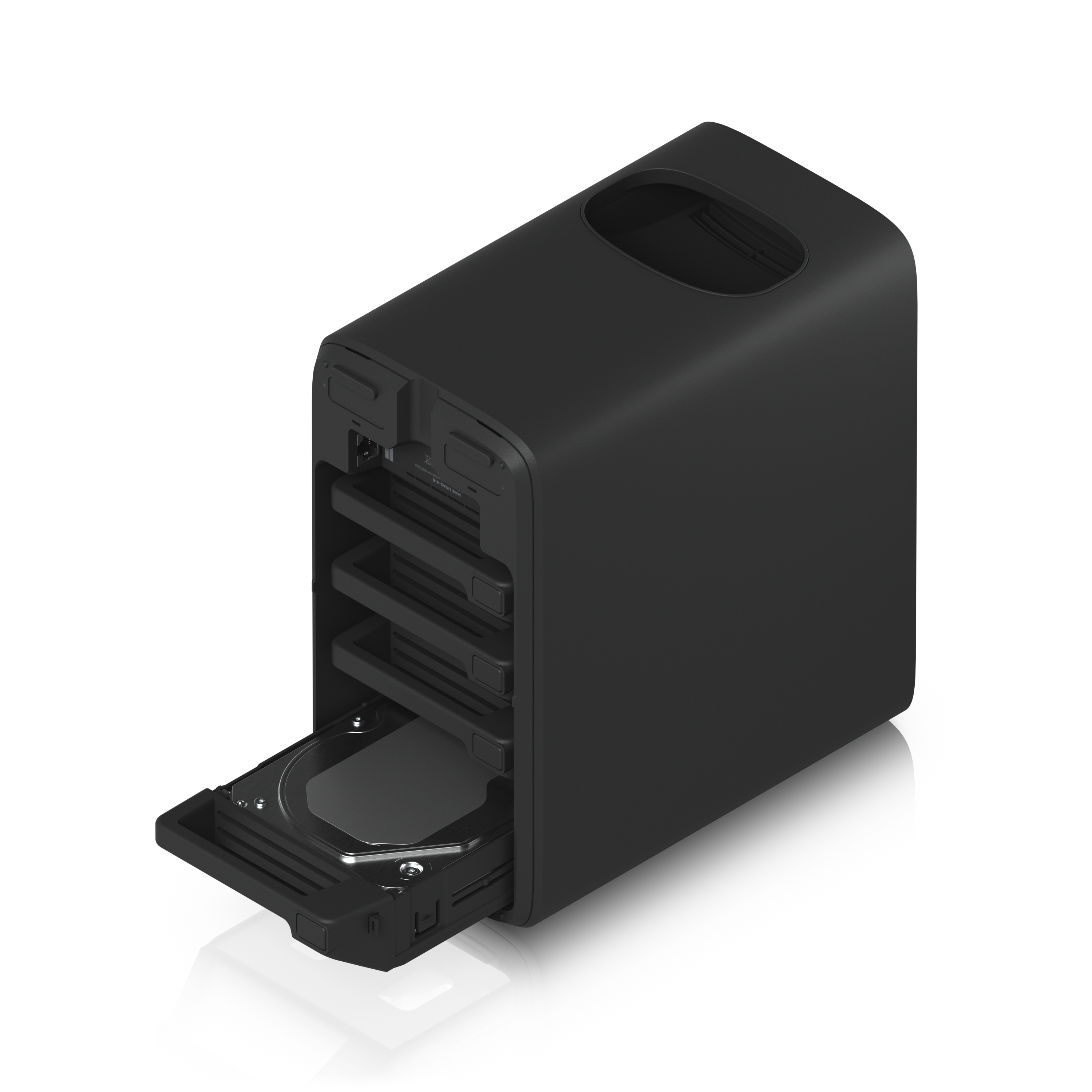 Ubiquiti UNAS-4-B NAS Side View2