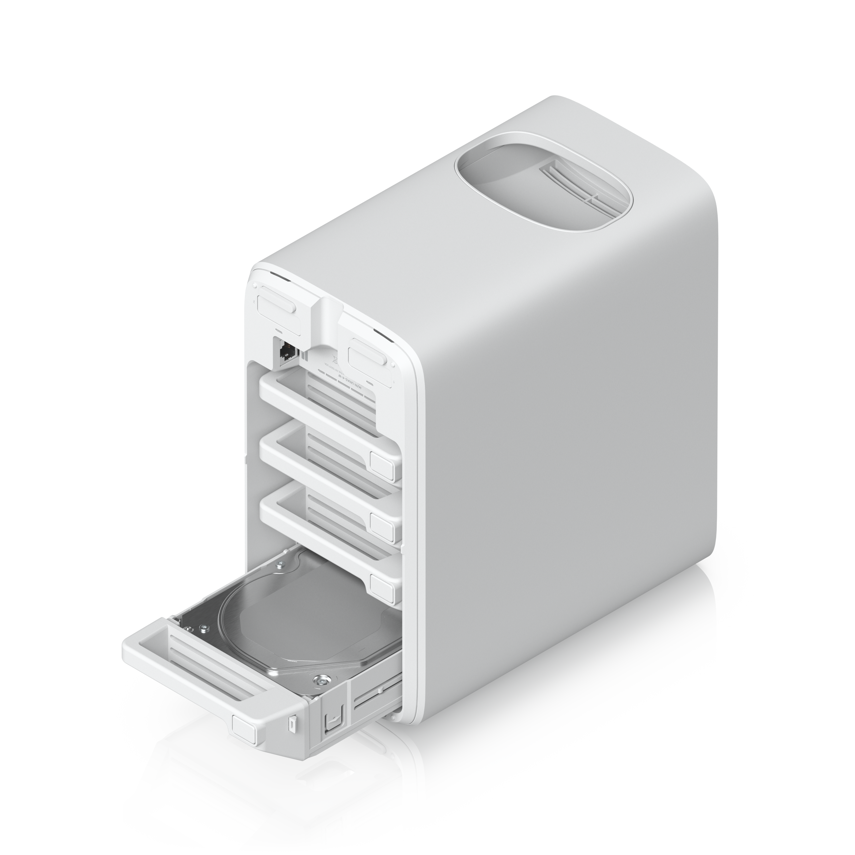 Ubiquiti UNAS-4-W NAS Side View2