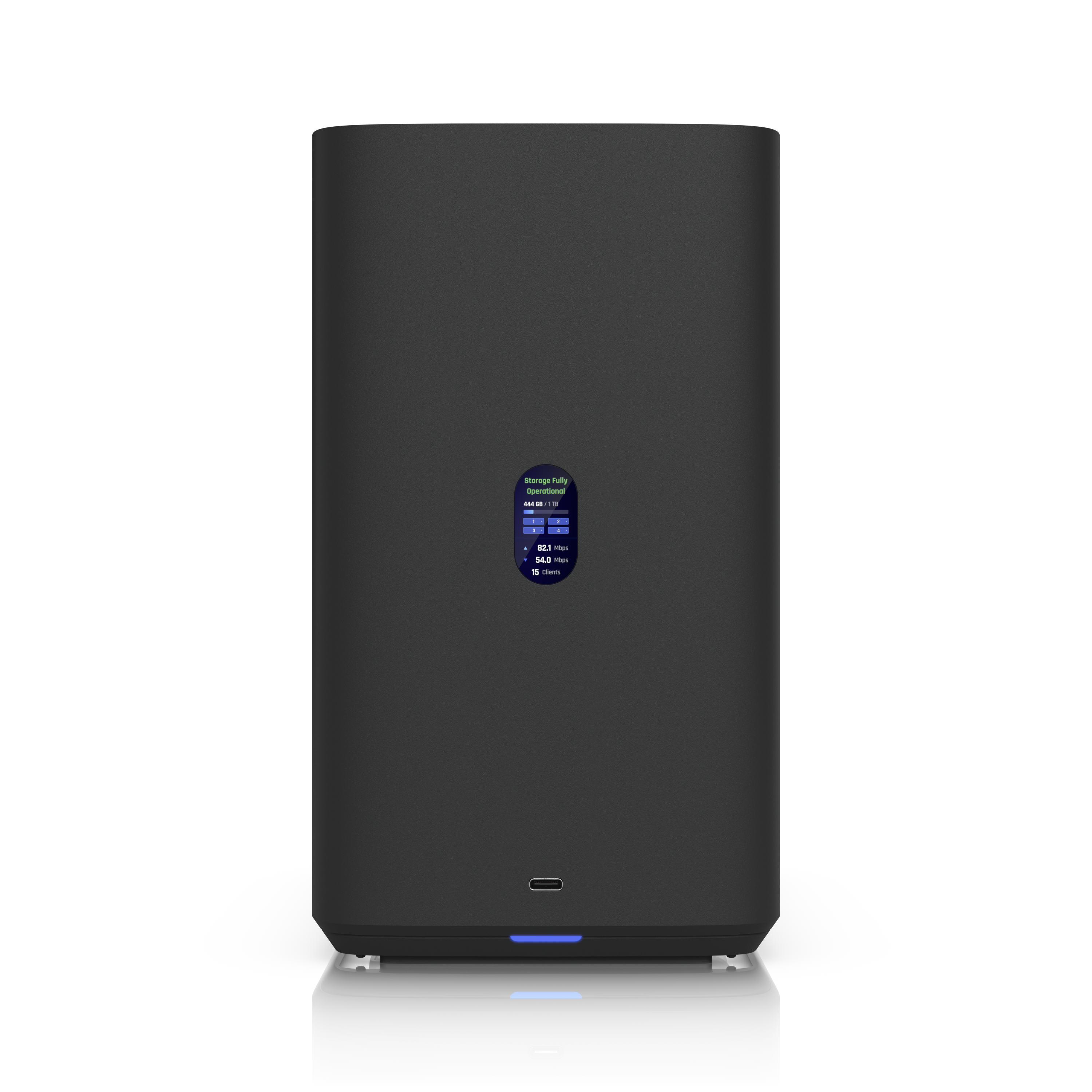 Ubiquiti UNAS-4-B NAS Front View